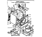 Kenmore 11076461610 cabinet assembly diagram
