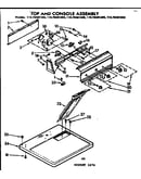 Top and console assembly