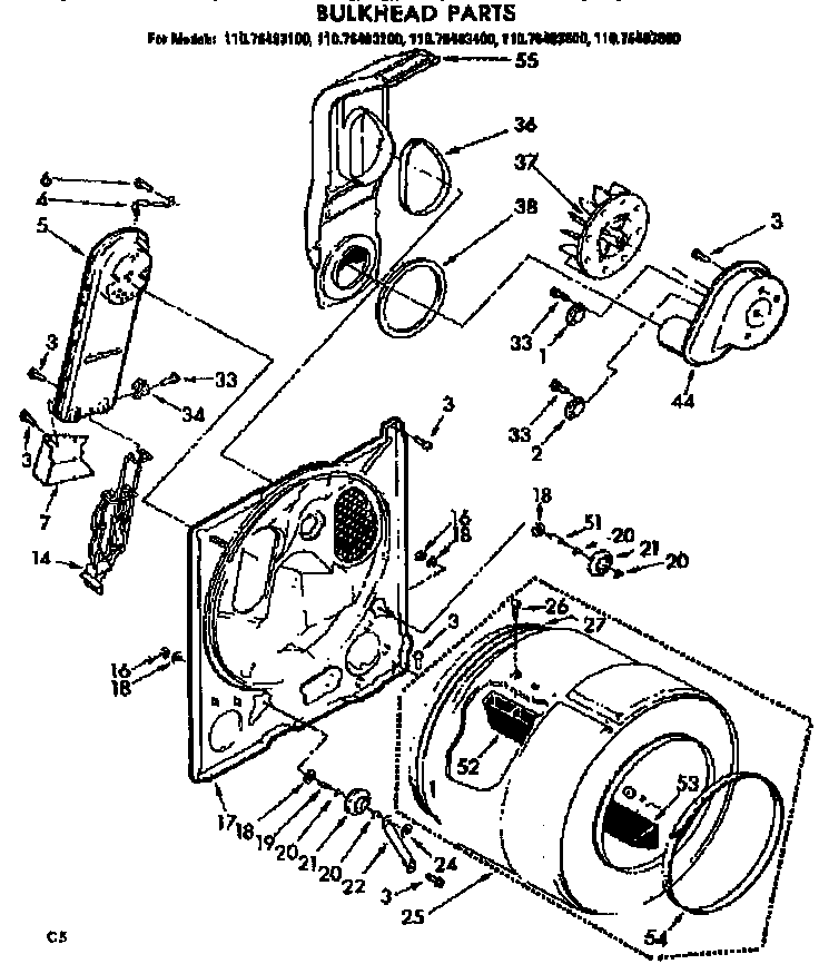 Bulkhead parts
