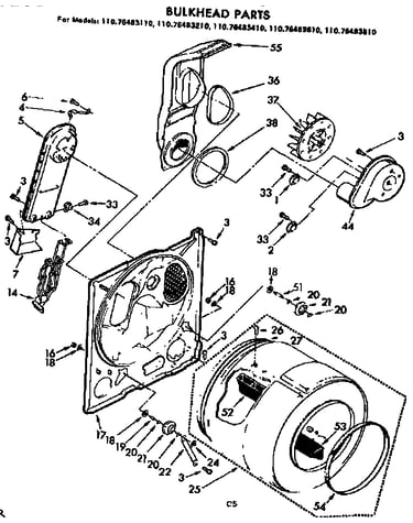 Bulkhead parts