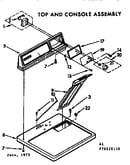 Top and console assembly
