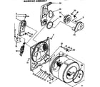 Kenmore 11076510110 bulkhead assembly diagram