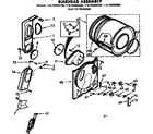 Kenmore 11076562320 bulkhead assembly diagram