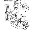 Kenmore 11076611100 bulkhead assembly diagram