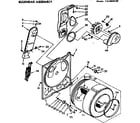 Kenmore 11076640100 bulkhead assembly diagram