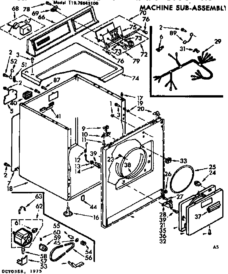Machine sub-assembly