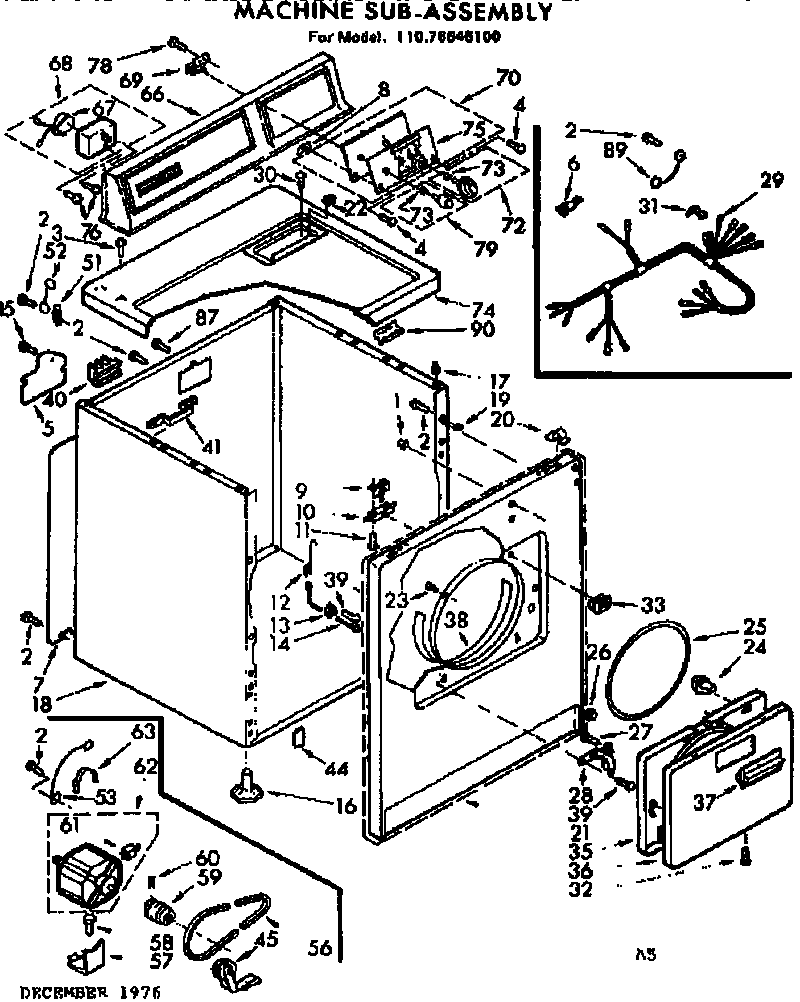 Machine sub-assembly