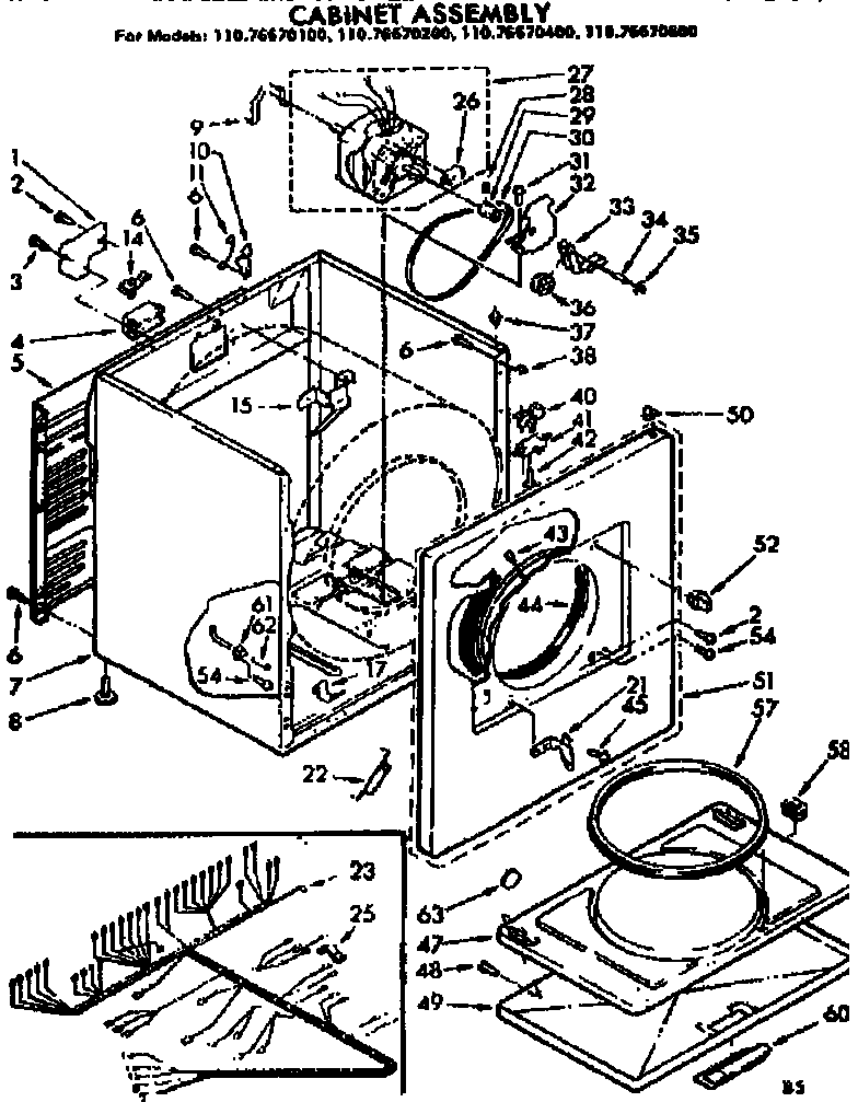 Cabinet assembly