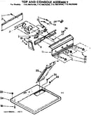 Top and console assembly