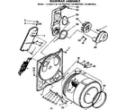 Kenmore 11076677110 bulkhead assembly diagram