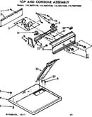 Top and console assembly