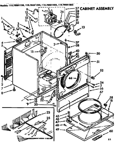 Cabinet assembly