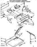 Top and console assembly