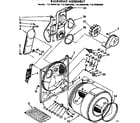 Kenmore 11076694100 bulkhead assembly diagram