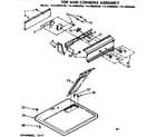Kenmore 11076860100 top and console assembly diagram