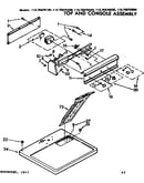 Top and console assembly