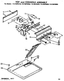 Top and console assembly