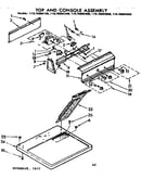 Top and console assembly