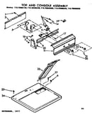 Top and console assembly