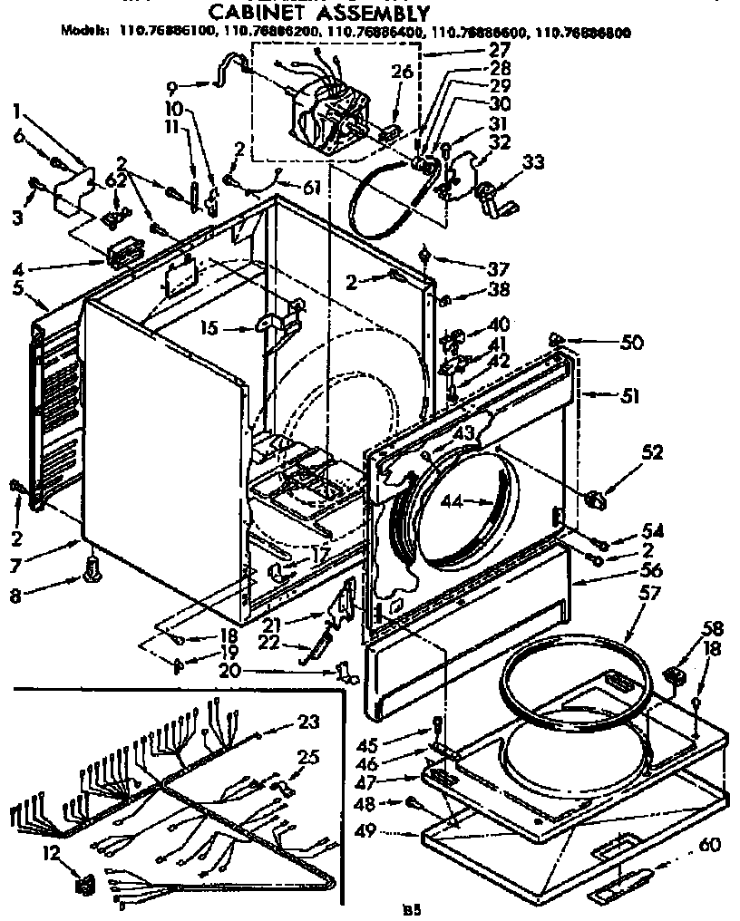 Cabinet a-sembly
