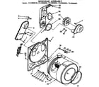 Kenmore 11076886800 bulkhead assembly diagram