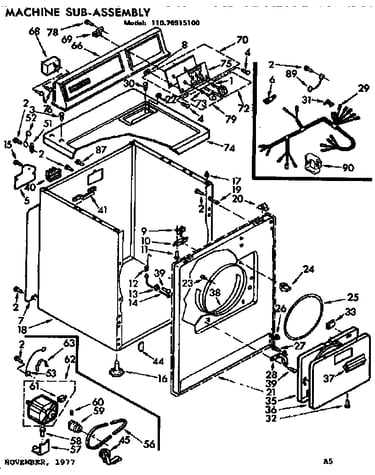Machine sub-assembly