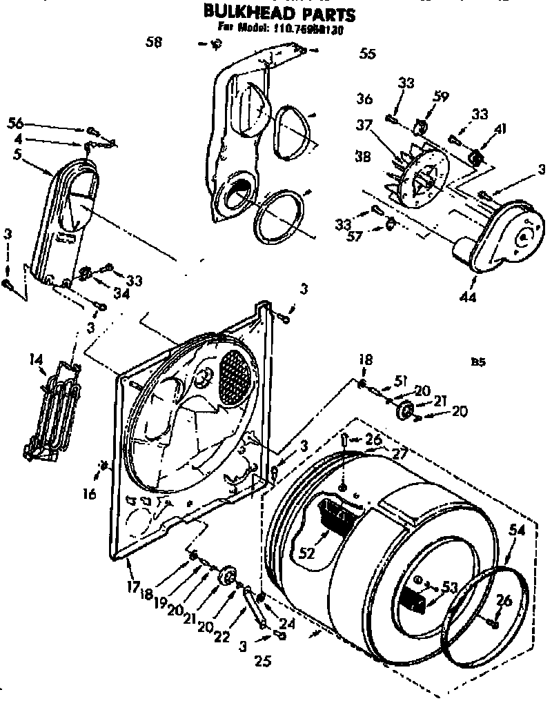 Bulkhead parts