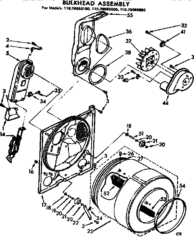 Bulkhead parts