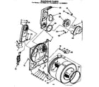 Kenmore 11076960610 bulkhead parts diagram