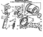 Kenmore 11076965110 bulkhead parts diagram