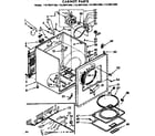 Kenmore 11076971100 cabinet parts diagram