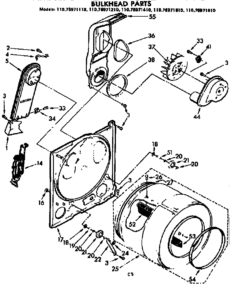 Bulkhead parts
