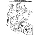 Kenmore 11076972120 bulkhead assembly diagram