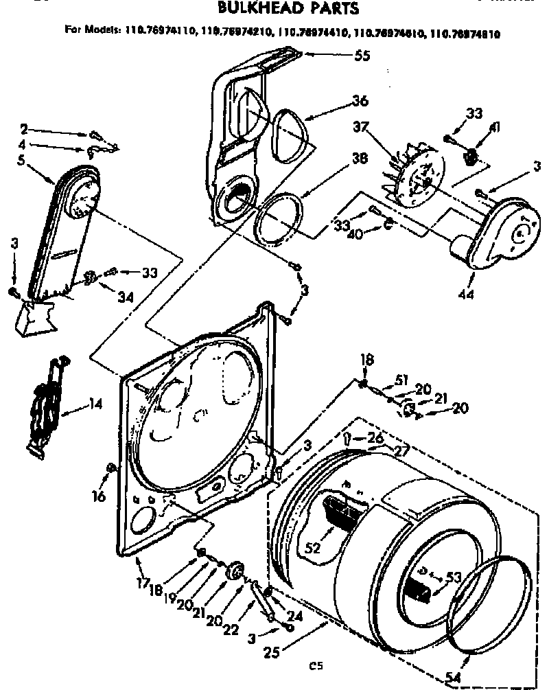 Bulkhead parts