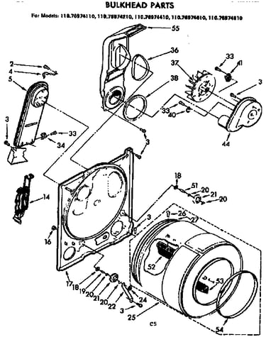 Bulkhead parts
