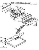 Top and console assembly