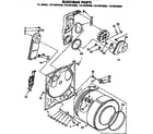 Kenmore 11076975850 bulkhead parts diagram