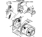 Kenmore 11076980600 bulkhead parts diagram
