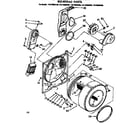 Kenmore 11076982600 bulkhead parts diagram