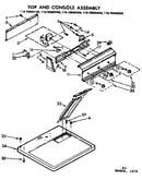 Top and console assembly