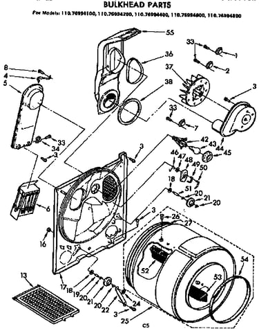 Bulkhead parts