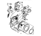 Kenmore 11076995610 bulkhead parts diagram