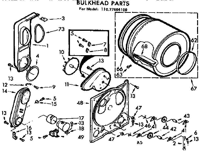 Bulkhead parts