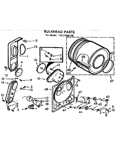 Bulkhead parts