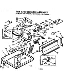 Top and console assembly