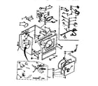 Sears 11077408110 cabinet assembly diagram