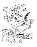 Top and console parts