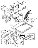 Top and console parts