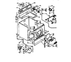 Kenmore 11077410110 machine sub-assembly diagram