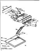 Top and console assembly